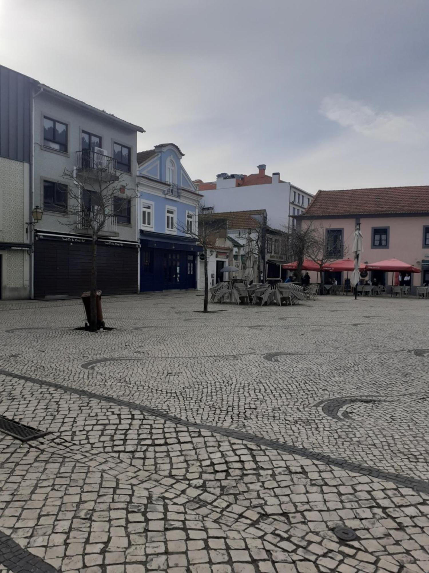 Вилла Casa Aveiro Praca Do Peixe Экстерьер фото